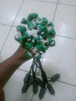 Four Way Foggers for Greenhouse Irrigation and Mist Cooling.