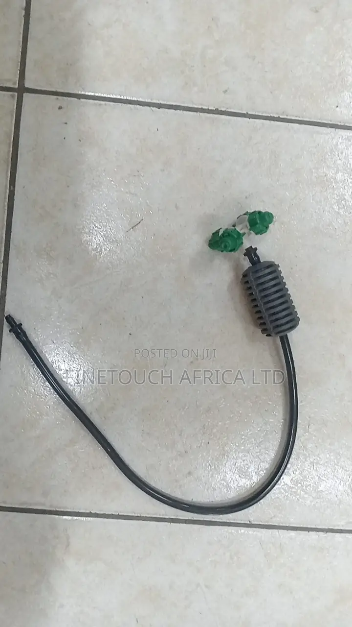 Four Way Foggers for Greenhouse Irrigation and Mist Cooling.