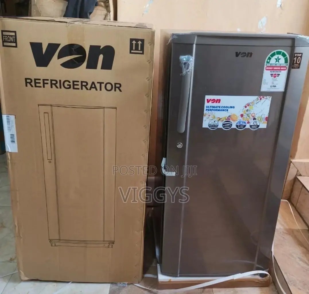 Von 190litre Single Door Fridge