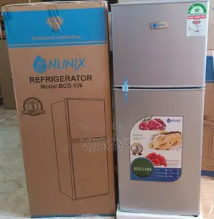 Nunix 138 Litre Double Door