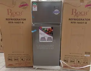 128litre Double Door Fridge Rosch