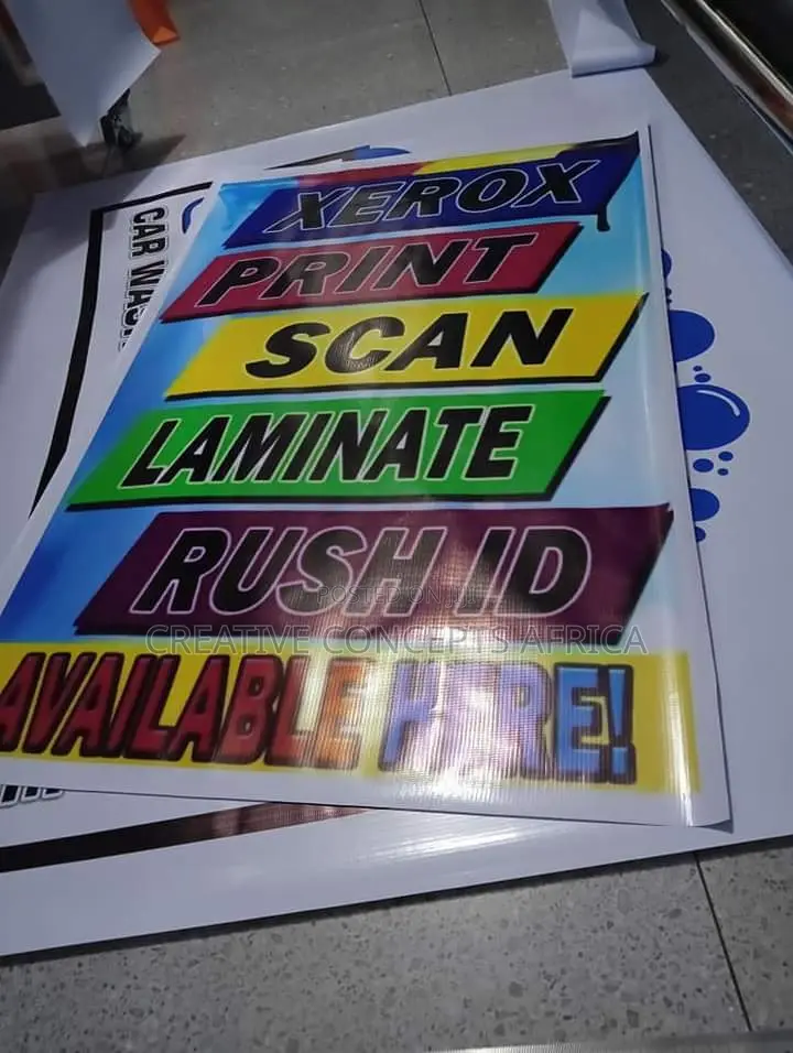 Canvas, Stickers and Banner Printing