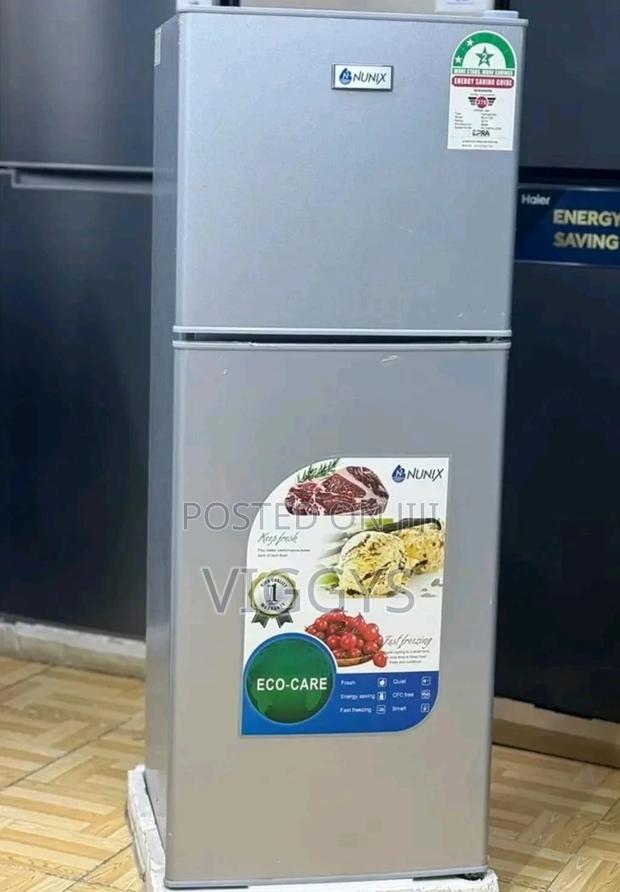 Brand New Nunix 138litre Double Door Fridge