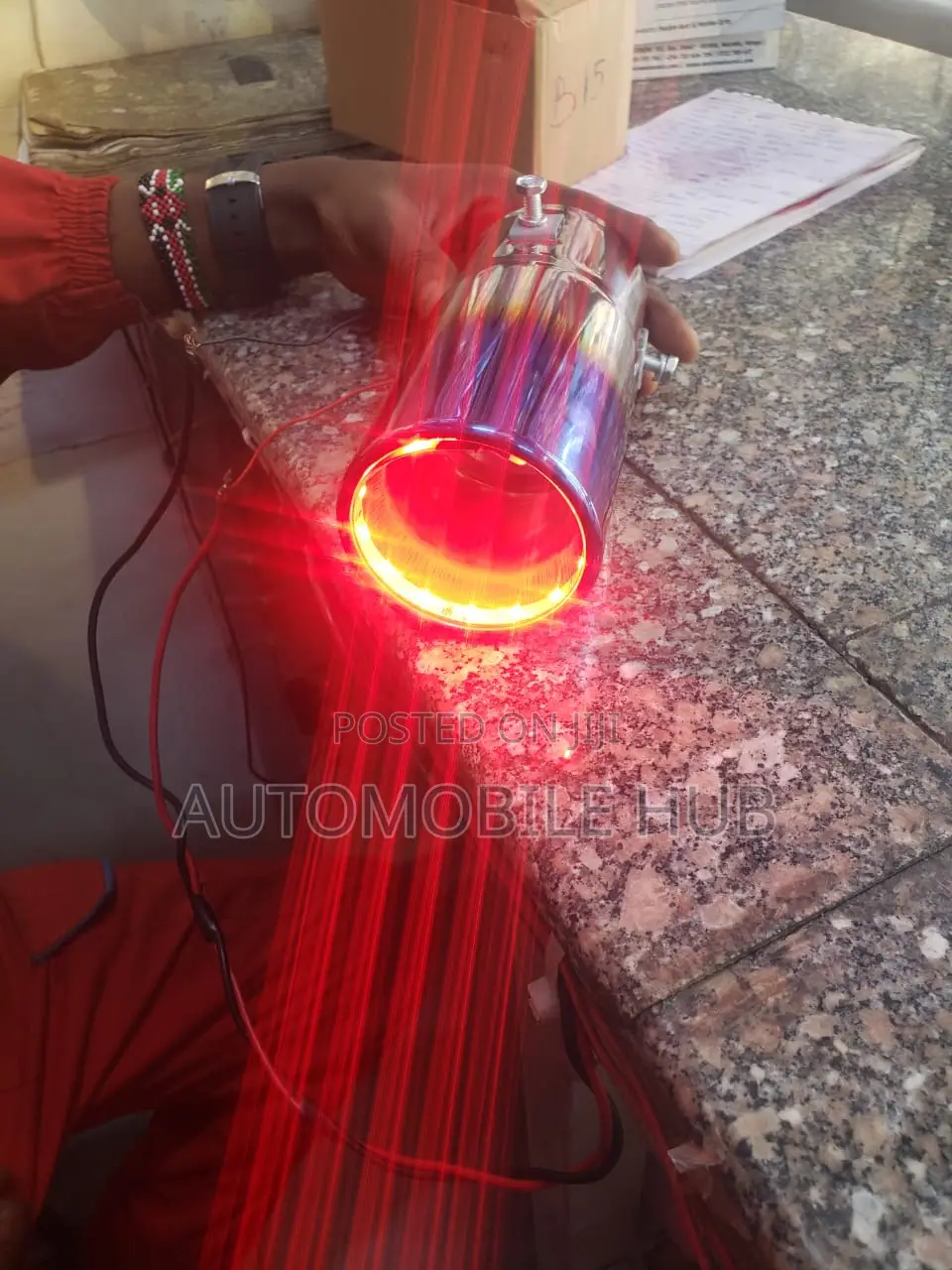 Led Muffler Tip Universal