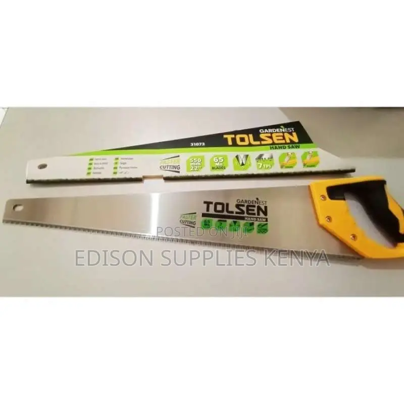 Hand Saw Tolsen Handsaw 22" Inch 31073 Heavy Duty Saw