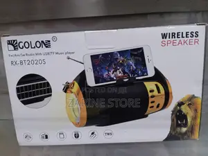 Wireless Speaker RX-BT2020S, Fm/Am/Sw Radio With USB/TF Play