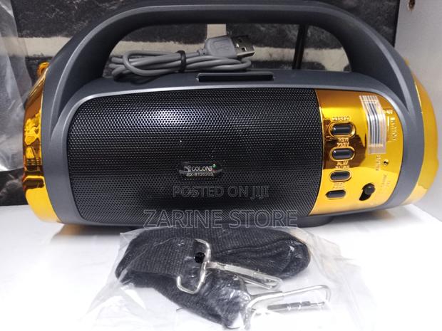 Wireless Speaker, USB/Solar Charging, Flashlight, Fm Radio - main view