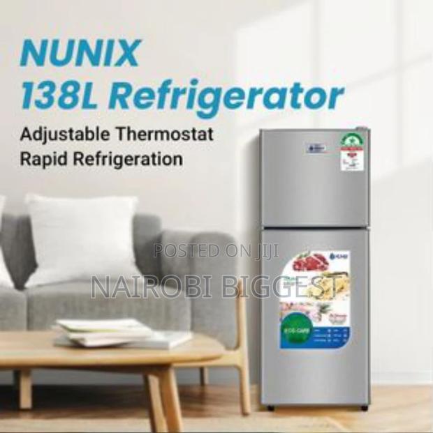 Nunix 138litres Double Door Refrigerator - main view