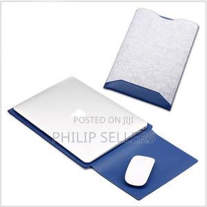 Laptop Felt Sleeve Case Cover Bag W/ Mouse Pad for Macbook A - thumbnail 2