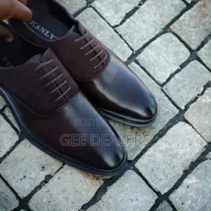 Kanly Leather Men Official Shoes Size 40-45