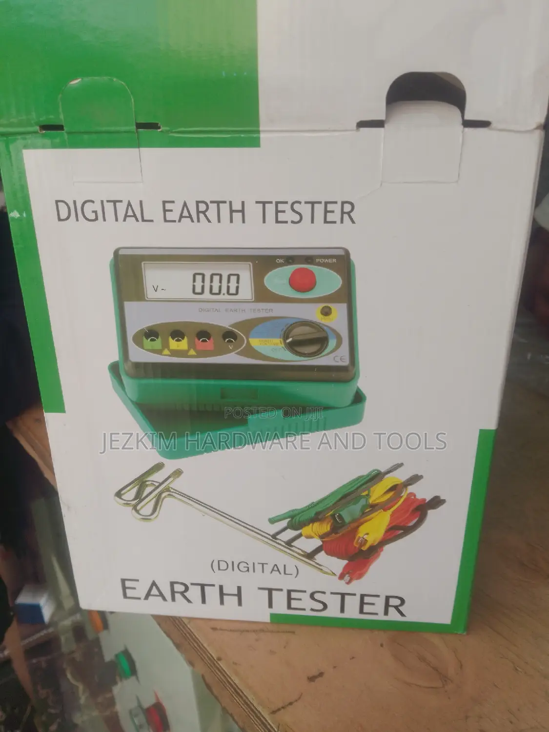 Digital Earth Tester