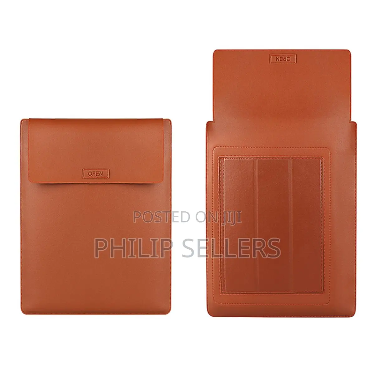 Leather Laptop Bag Sleeve Cover With Stand Mouse Pad Compute