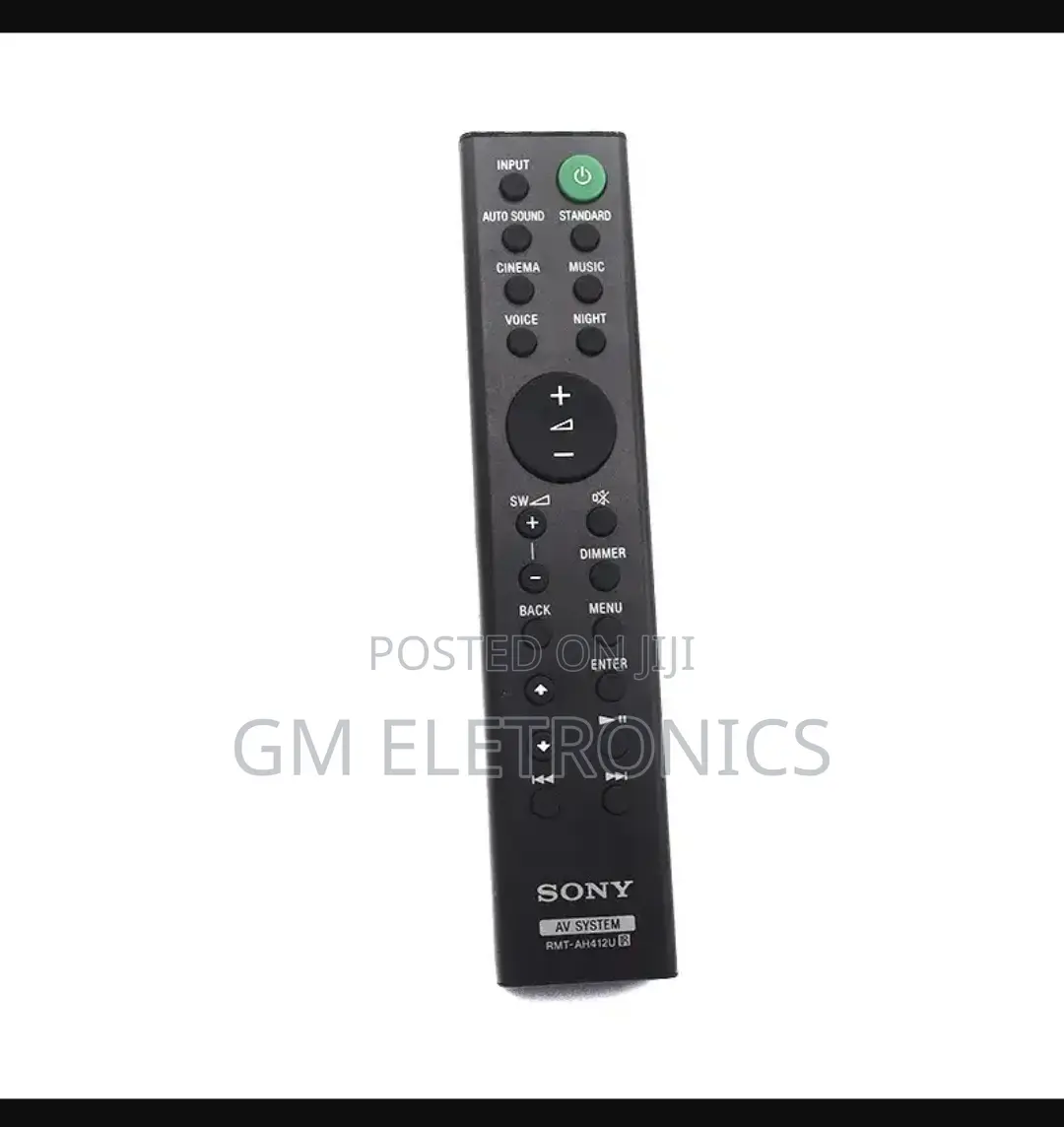 Sony Soundbar Remote: Ht-S700rf Ht-S500rf Ht-S20r Ht-S100f