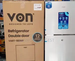 Von 138 Litres Double Door Refrigerator