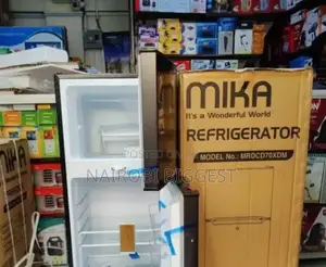 Mika 138litres Double Door Refrigerator