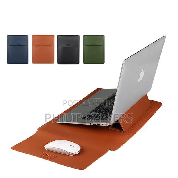 Sleeve Cover With Stand Mouse Pad Computer Carrying Case - thumbnail 3