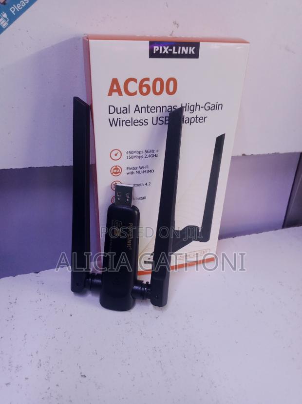 Ac600 Plug and Play Wifi and Bluetooth Adapter - thumbnail 2