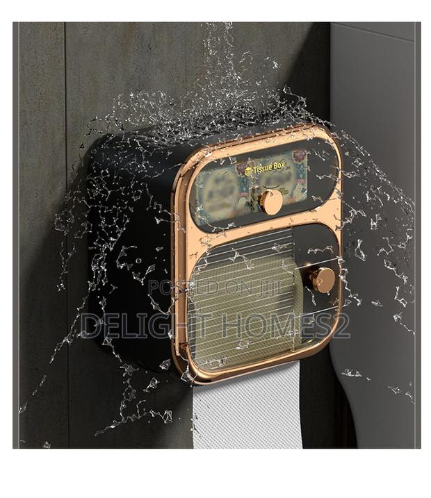 Multifunction 2 Layer Toilet Paper Box - thumbnail 4