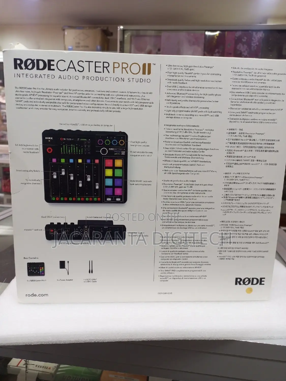 Rode Rodecaster Pro Ii Integrated Audio Production Studio