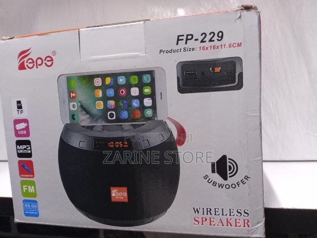 Portable Wireless Speaker, Subwoofer Size 16×16×11.6cm - main view