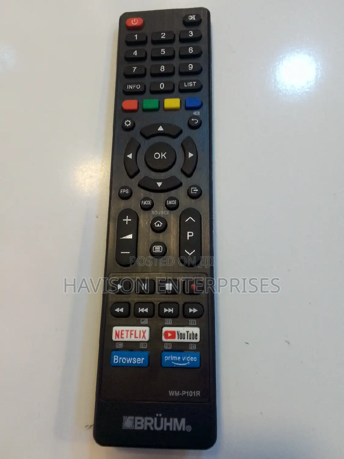 Best Bruhm Tv Remote
