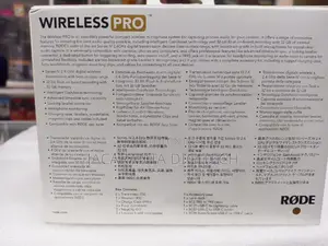 Rode Wireless Pro 2-Person Clip-on Wireless Microphone Syt