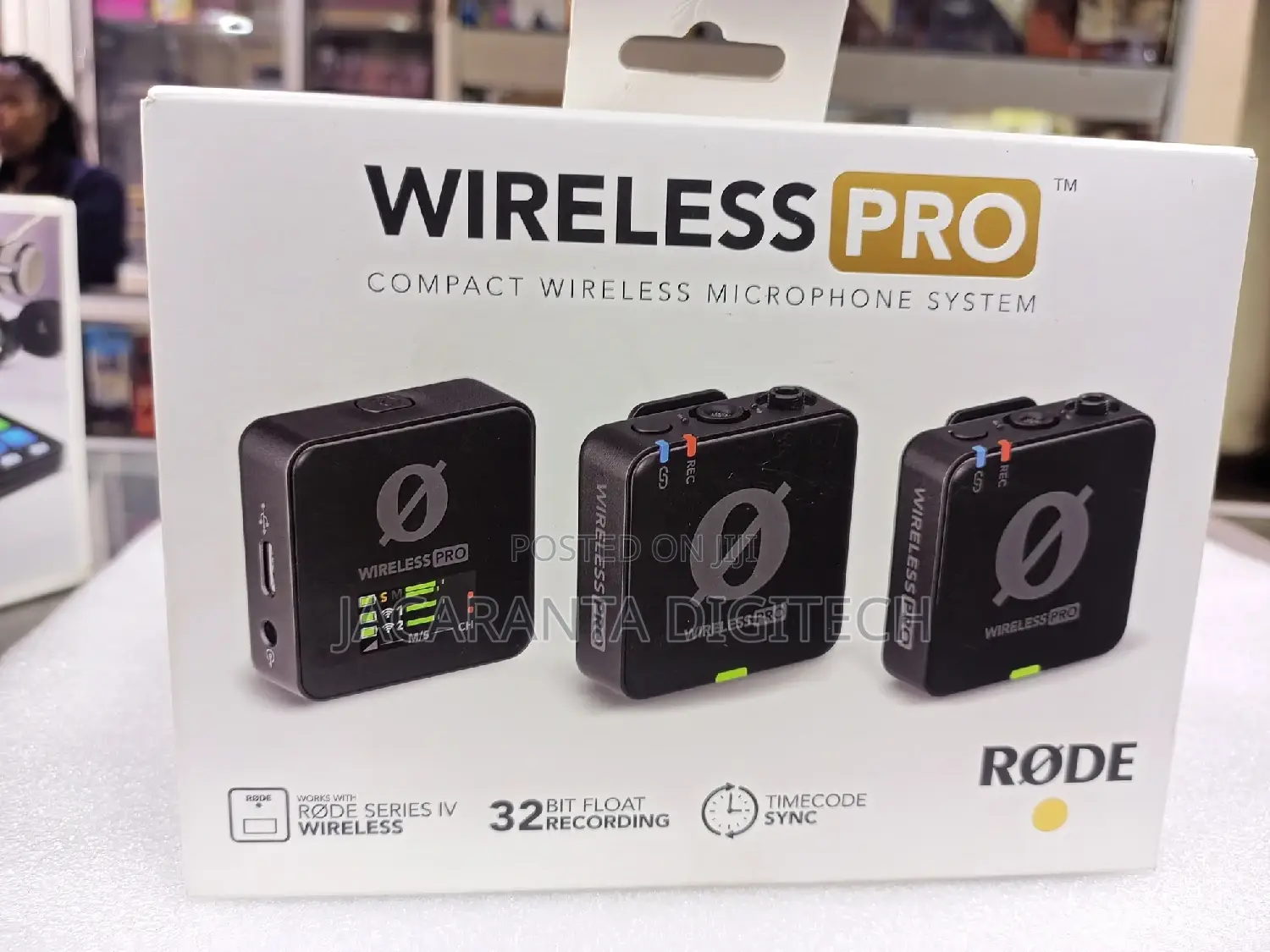 Rode Wireless Pro 2-Person Clip-on Wireless Microphone Syt