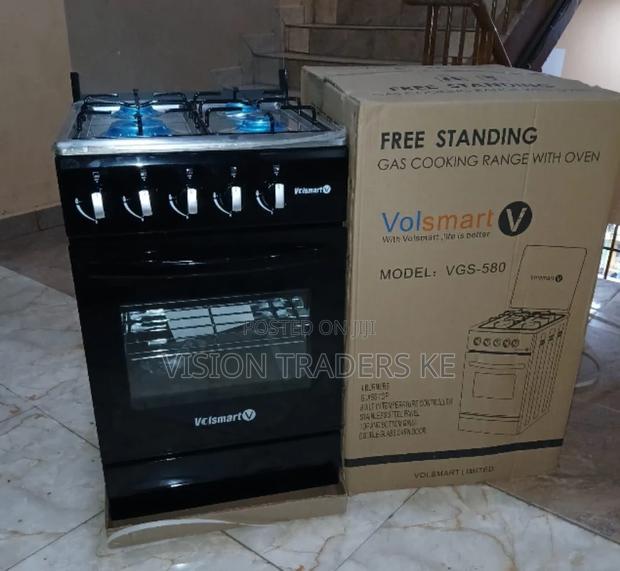Volsmart VGS580 50*55 Full Gas Cooker With Gas Oven.