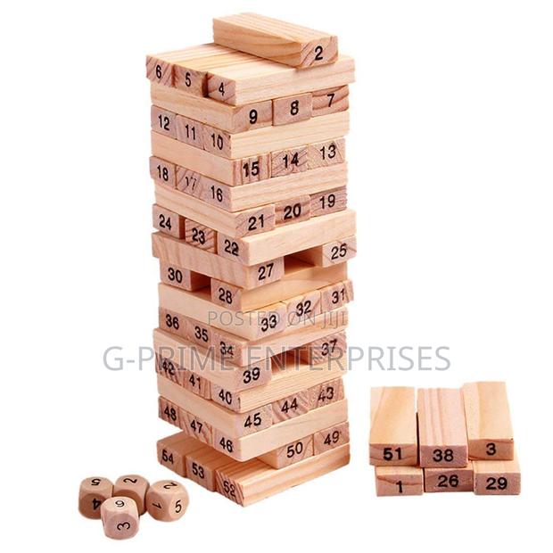 Jenga Game /Jenga Wooden Tower Block Game - main view
