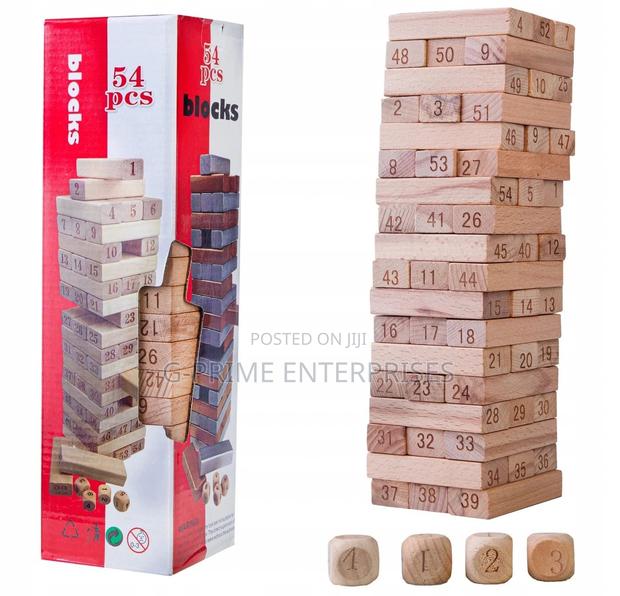 Jenga Game /Jenga Wooden Tower Block Game - thumbnail 3