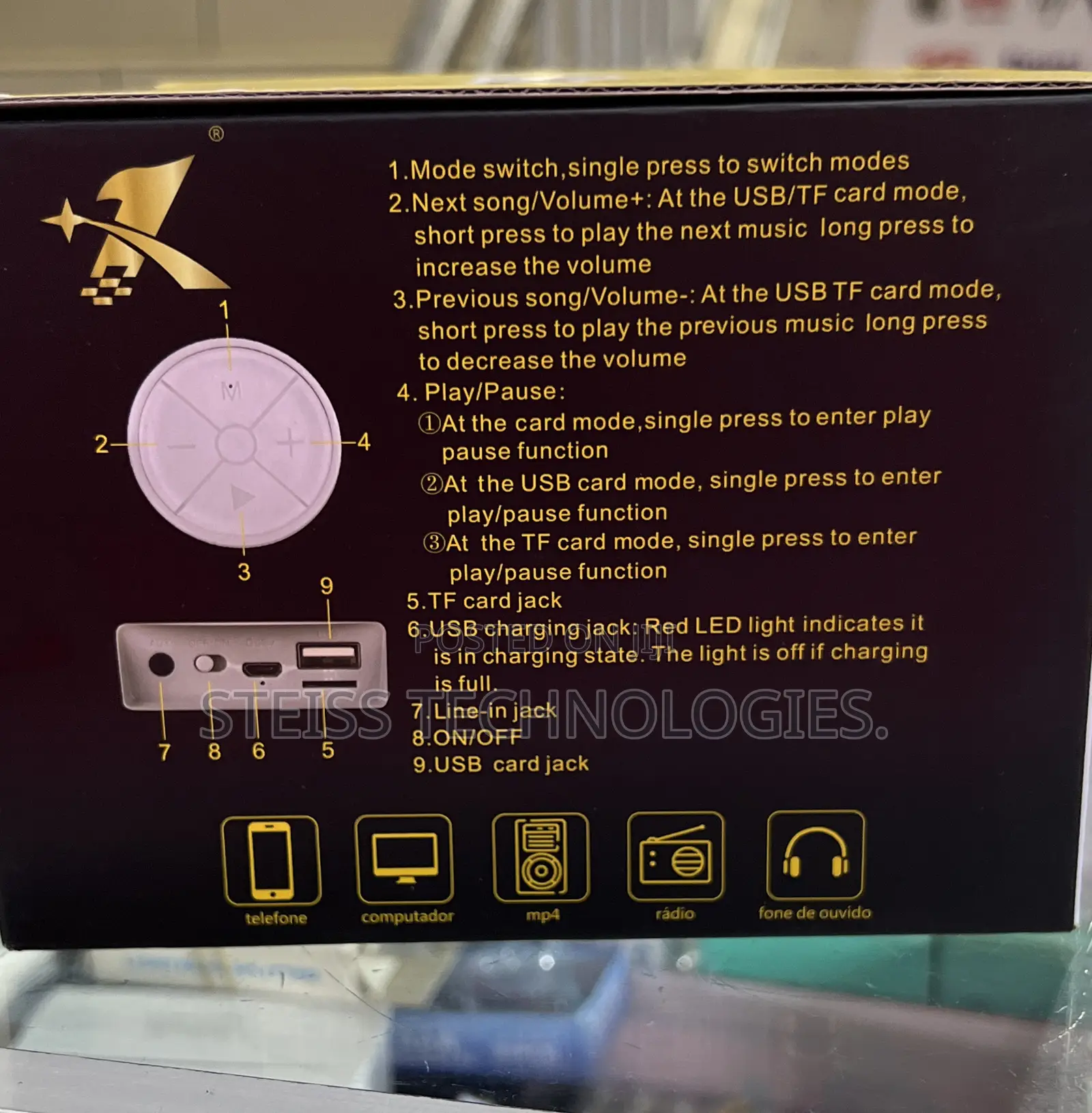 C15-Portable Bt Speaker.