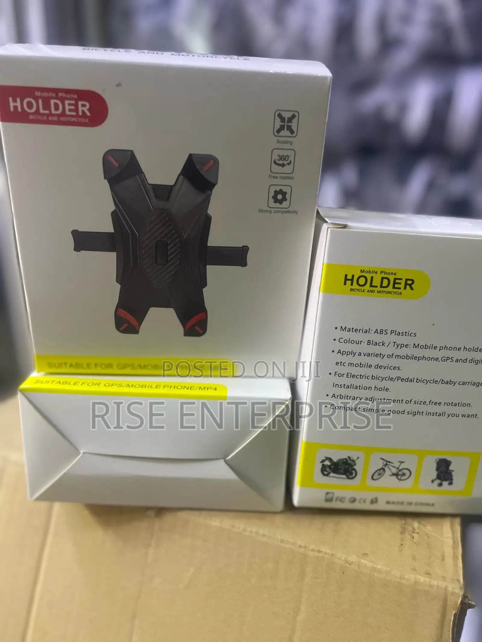 Motorcycle/ Bicycle Mobile Phone Holder