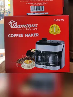 RM273 Ramtons Twin Coffee Cappuccino Maker