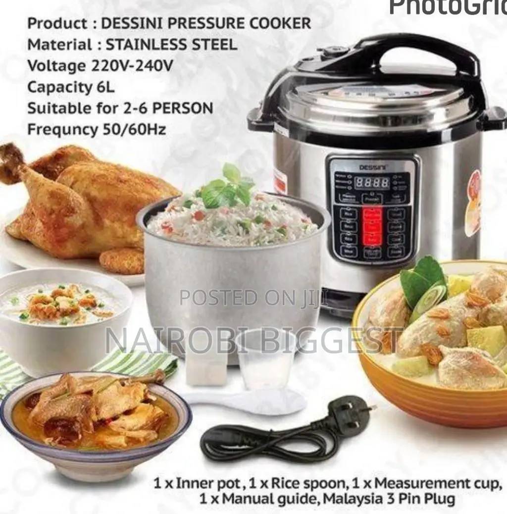 6litres Dessini Pressure Cooker