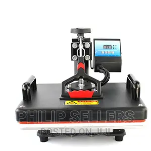 Combo Heat Press 8 In 1 Machine For Branding T-shirts, Caps,