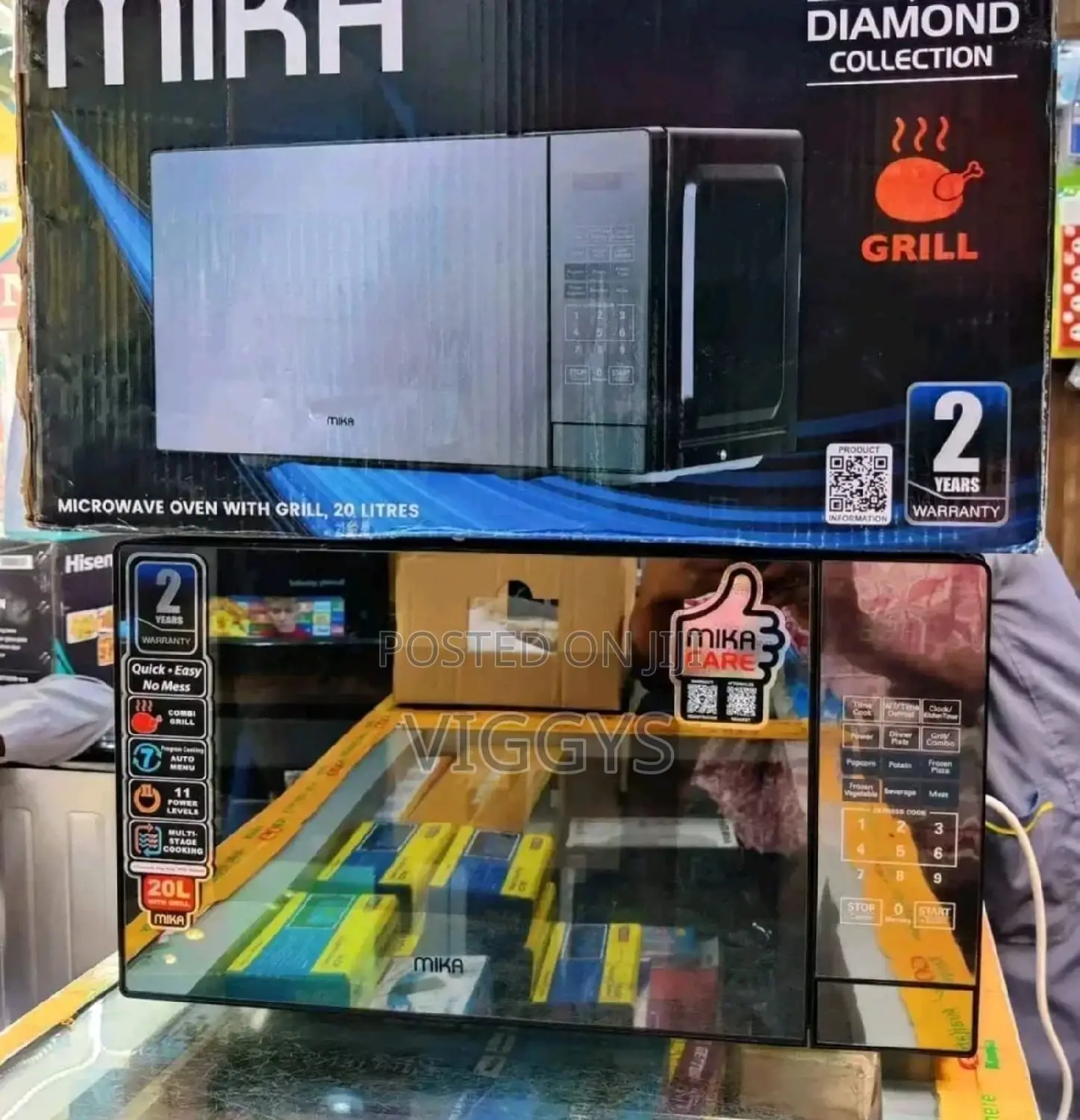 Good Quality Mika 20 Litres Microwave With Grill