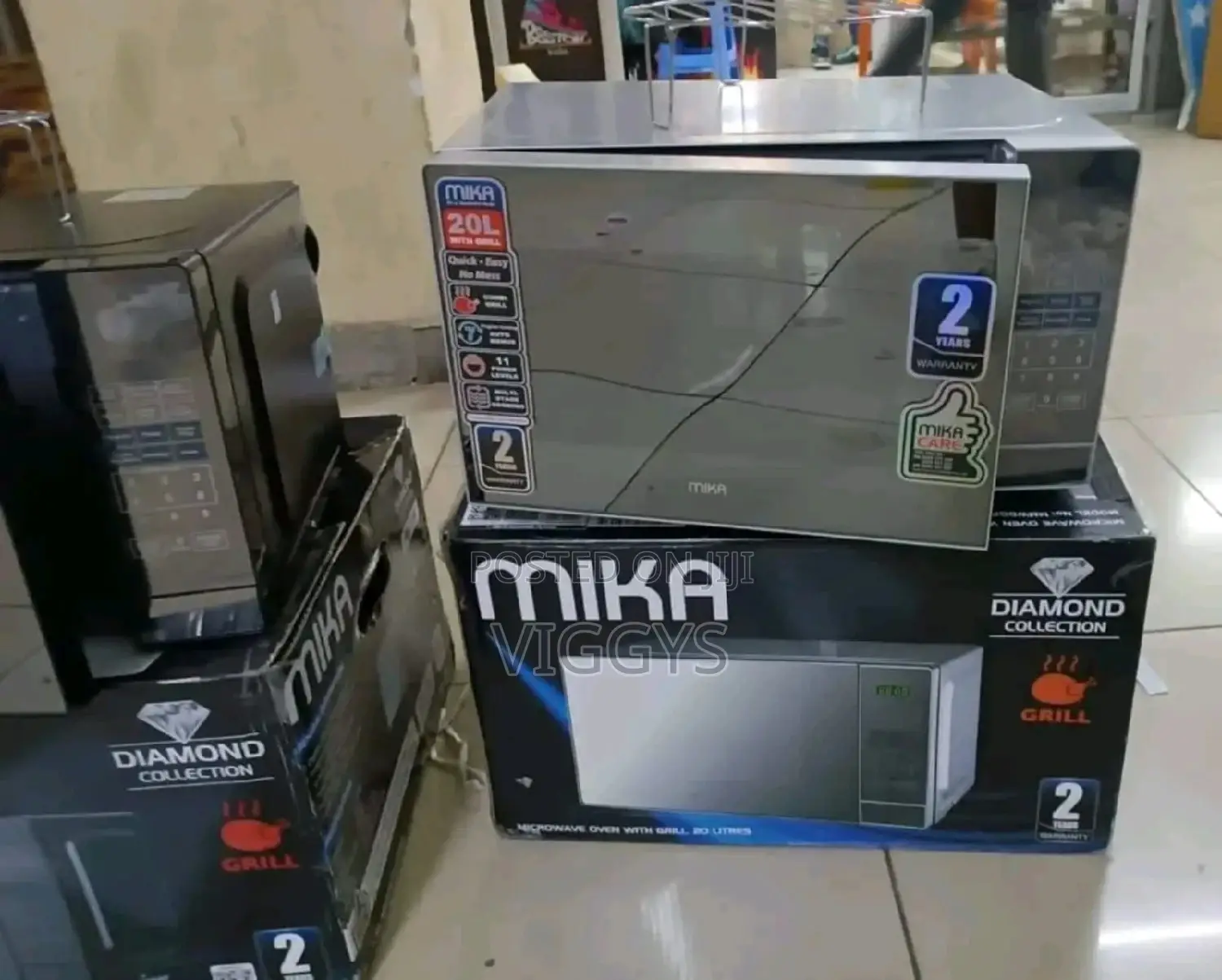Amazing Mika 20 Litres Microwave With Grill