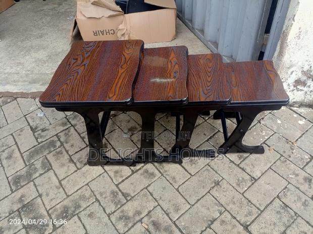 Slate Top Square Coffee Tables - thumbnail 2