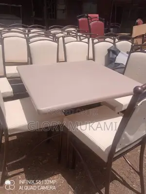 Restaurants and Bar Chairs and Square Table