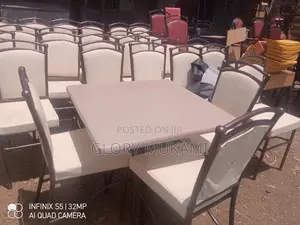 Restaurants and Bar Chairs and Square Table