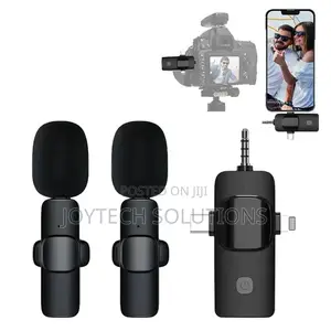 Wireless Lapel Microphone for iPhone Type C Android Phone