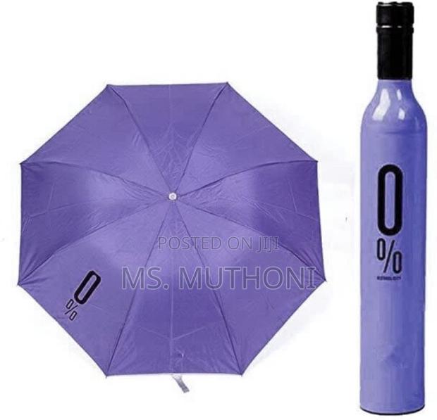 Wine Bottle Design Umbrella - thumbnail 4
