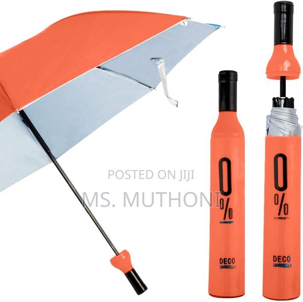 Wine Bottle Design Umbrella - thumbnail 3