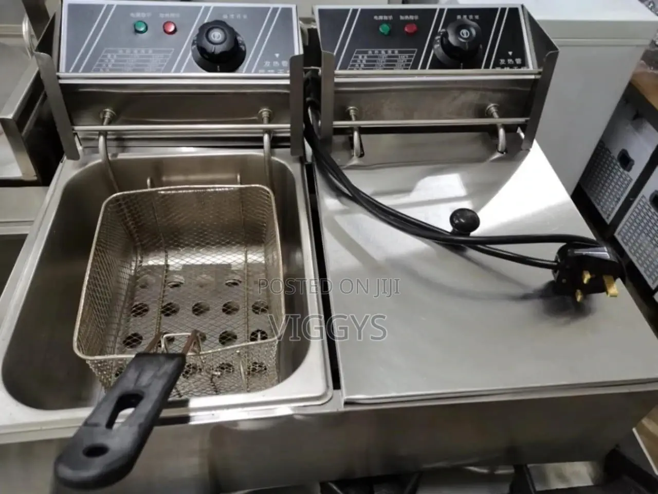 Amazing Nunix Double Deep Fryer 6l + 6l