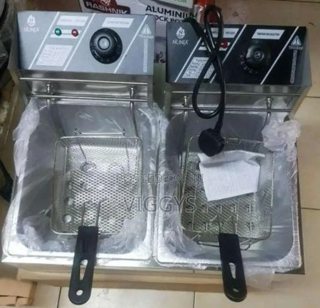 Classic Nunix Double Deep Fryer 6l + 6l