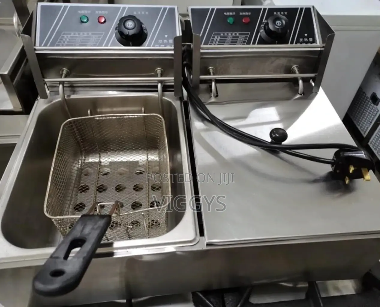 Original Nunix Double Deep Fryer 6l + 6l