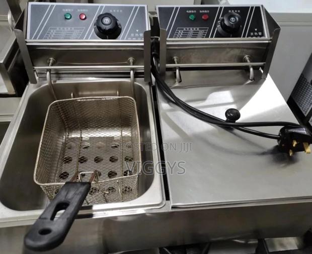 Good Quality Nunix Double Deep Fryer 6l + 6l