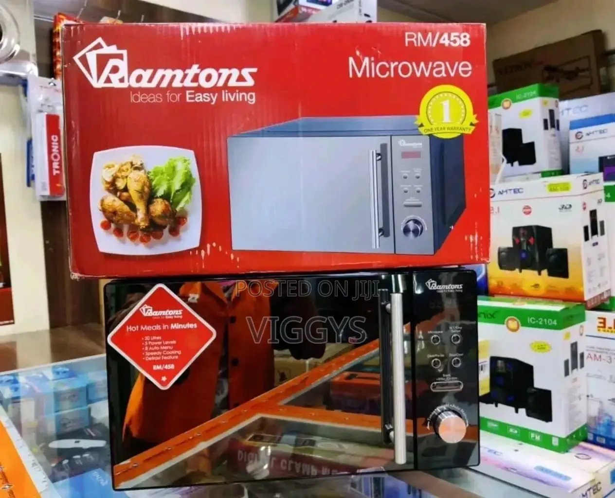 Amazing Ramton 20 Litres Microwave Rm 458
