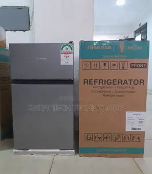 Hisense Refrigerator 94 L Double Door Mini Fridge