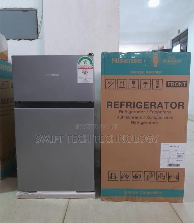 Hisense Refrigerator 94 L Double Door Mini Fridge